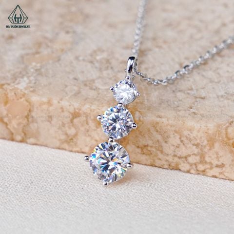N630 Dây mặt liền 3 tầng đá
