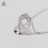  N628 Dây mặt liền trái tim chủ MOIS (không mã cạnh) 