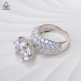  RX487 12mm Nhẫn nữ 6 chấu 