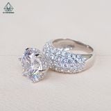  RX487 12mm Nhẫn nữ 6 chấu 