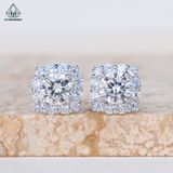  EX428 5.4mm FULL MOIS Bông tai vuông 