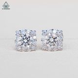  EX428 5.4mm FULL MOIS Bông tai vuông 