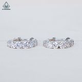  EX429 FULL MOIS Bông tai khoen đá 2~3.3mm 