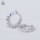  EX429 FULL MOIS Bông tai khoen đá 2~3.3mm 