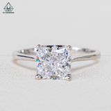  R936 Nhẫn nữ đá Cushion 