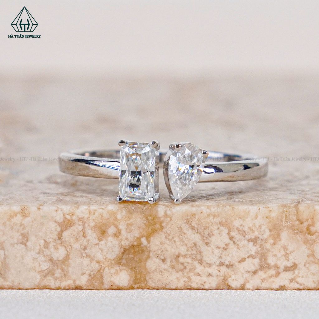 RG257 VT14K Pear 3*5mm Radiant 3*5mm