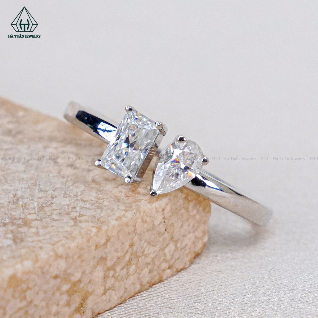 RG257 VT14K Pear 3*5mm Radiant 3*5mm