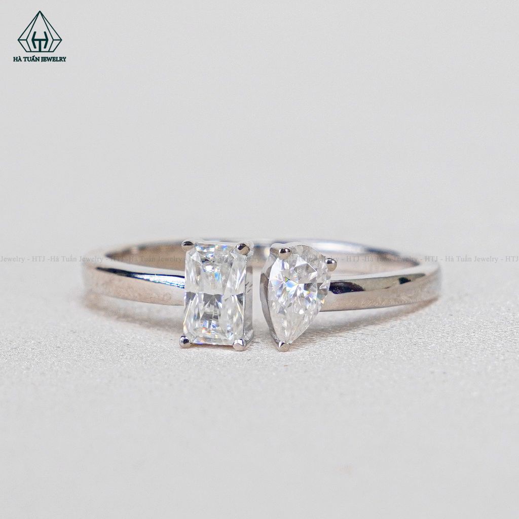 RG257 VT14K Pear 3*5mm Radiant 3*5mm