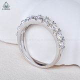  R942 Nhẫn nữ 3mm nửa vòng 