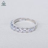  R942 Nhẫn nữ 3mm nửa vòng 