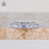  R942 Nhẫn nữ 3mm nửa vòng 