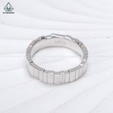  R941 Nhẫn nữ hoạ tiết sọc kẻ 