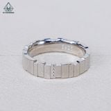  R941 Nhẫn nữ hoạ tiết sọc kẻ 
