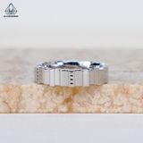  R941 Nhẫn nữ hoạ tiết sọc kẻ 