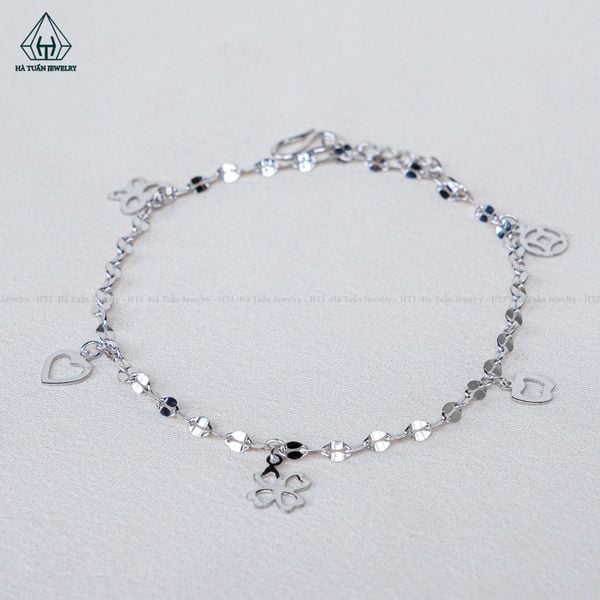  A419 Lắc chân charm rơi 