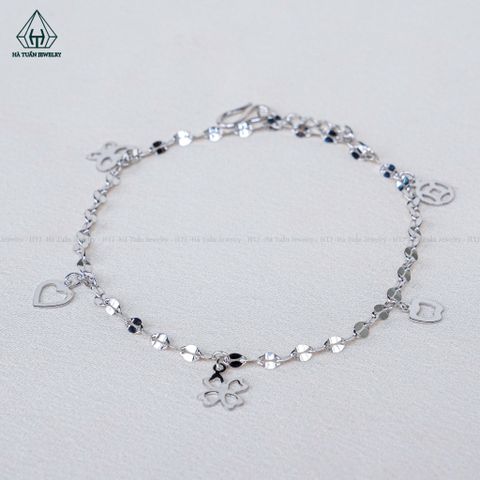 A419 Lắc chân charm rơi