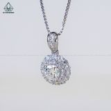  PX212 6mm Mặt dây chuyền hoa đá 