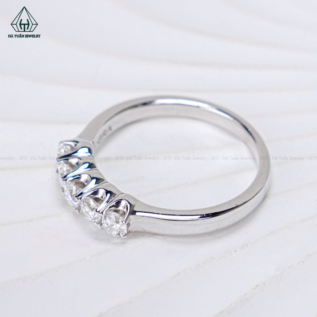 RX509 2.7mm Nhẫn kết FULL MOIS TRẮNG