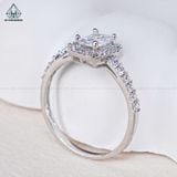  R947 Nhẫn nữ kiều Radiant 6*8 