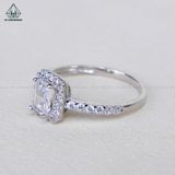  R947 Nhẫn nữ kiều Radiant 6*8 
