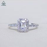  R947 Nhẫn nữ kiều Radiant 6*8 