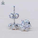  E027 3.5mm Bông tai hoa 6 cánh 