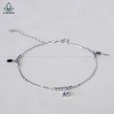 A425 Lắc chân charm ổ khoá 