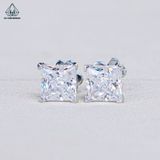  EX085 Bông tai nụ đá Cz Princess 