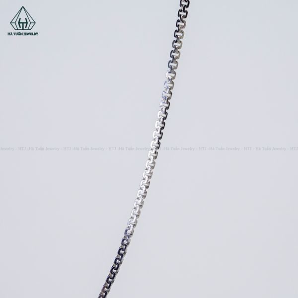  NCX008 2.5mm Dây chuyền hộp đại 