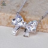  N644 Dây mặt liền nơ trái tim 