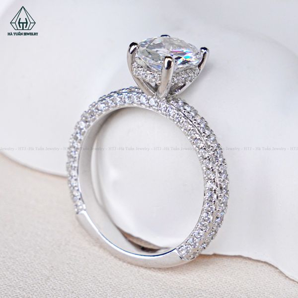  R960 Nhẫn nữ Oval 