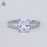  R960 Nhẫn nữ Oval 