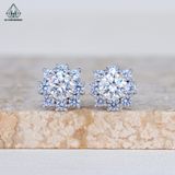  EX434 5mm Bông tai vuông 