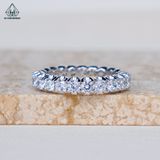  RX522 Nhẫn nữ Full đá CZ 3mm 