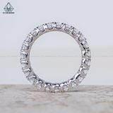  RX522 Nhẫn nữ Full đá CZ 3mm 