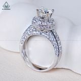  RX526 6.5mm Nhẫn nữ viền tròn 