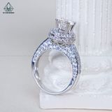  RX526 6.5mm Nhẫn nữ viền tròn 