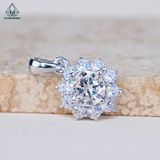  PX235 6.5mm Mặt dây chuyền hoa nhọn 