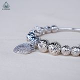  B942 Lắc tay bi charm ổ khoá 