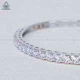  B943 Lắc tay full đá cz nửa vành 