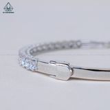  B943 Lắc tay full đá cz nửa vành 