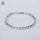  B937 Lắc tay full đá cz 4mm 