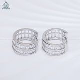  E037 Bông tai khoen baguette 