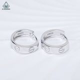  E031 Bông tai khoen Cartier 