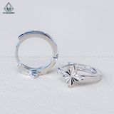  E042 Bông tai khoen ngôi sao móc máy 