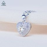  N651 Dây mặt liền trái tim chủ MOIS 4mm (không mã cạnh) 