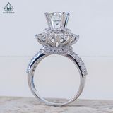  RX527 7mm FULL MOIS Nhẫn nữ vuông 