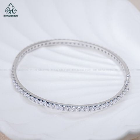 B957 Vòng tay full đá cz 2mm