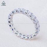  RX522 2.5mm Nhẫn nữ Full đá CZ 