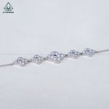  B954 Lắc tay VAN đính đá 